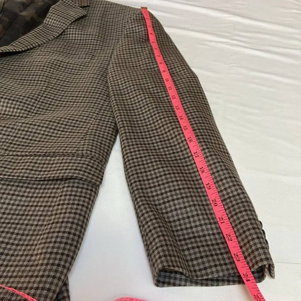TALLIA Silk/ Wool Mens’ Blazer